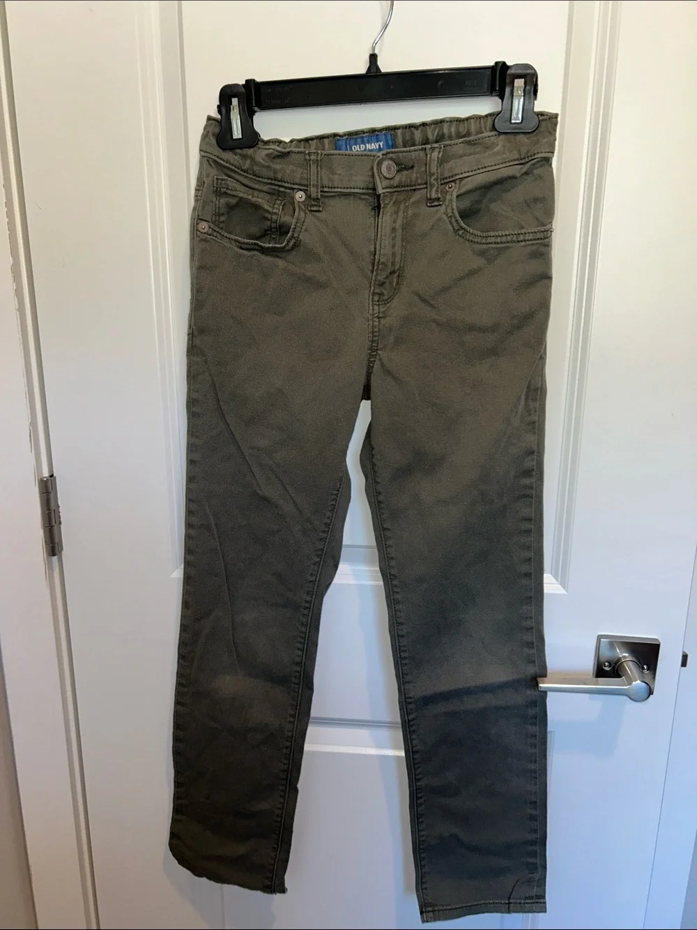 Old Navy Olive Green Kids Casual Pants - Straight Leg